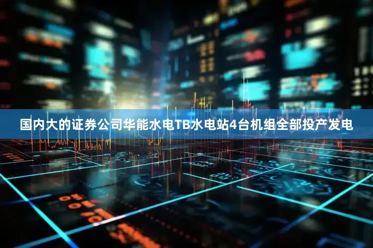 国内大的证券公司华能水电TB水电站4台机组全部投产发电