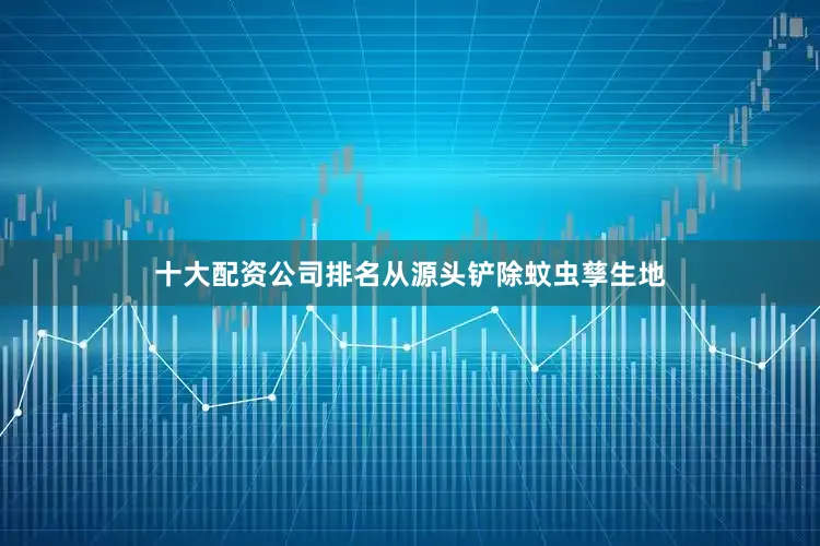 十大配资公司排名从源头铲除蚊虫孳生地