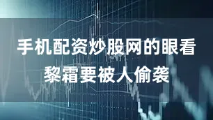 手机配资炒股网的眼看黎霜要被人偷袭