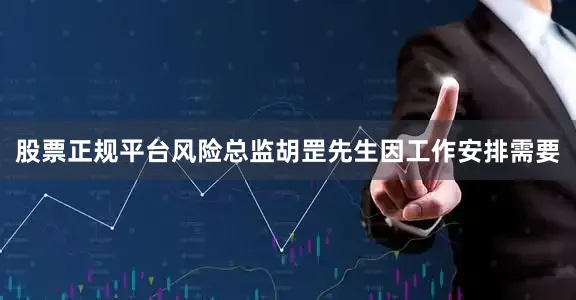 股票正规平台风险总监胡罡先生因工作安排需要
