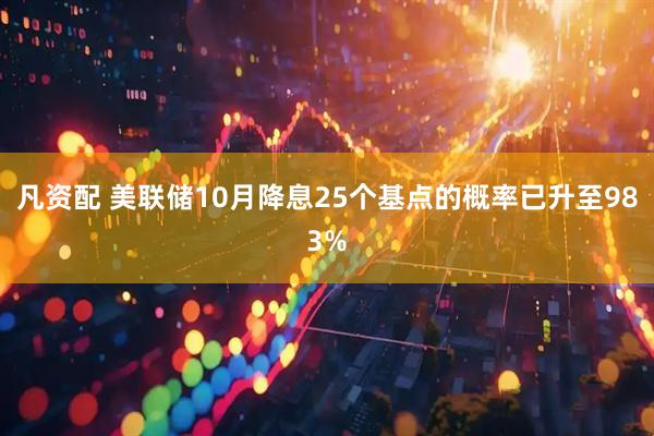 凡资配 美联储10月降息25个基点的概率已升至983%